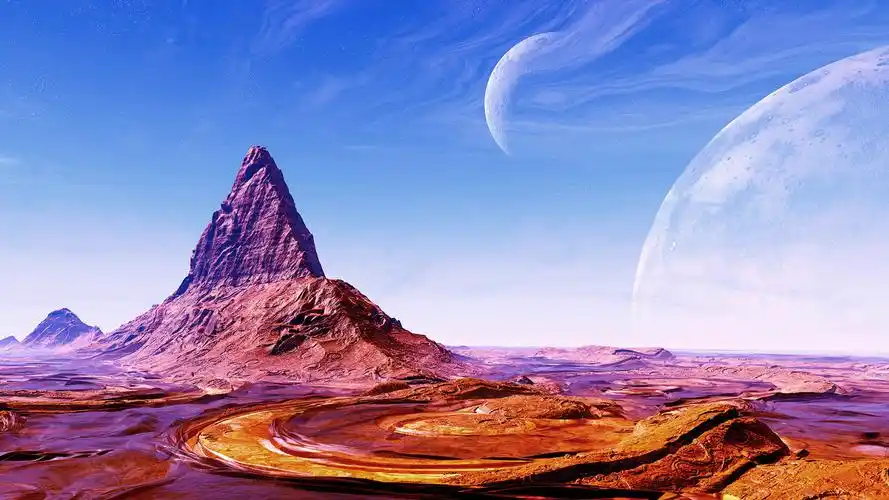 浩瀚璀璨的宇宙星空唯美图片桌面壁纸高清大图预览1920x1080_风景壁纸